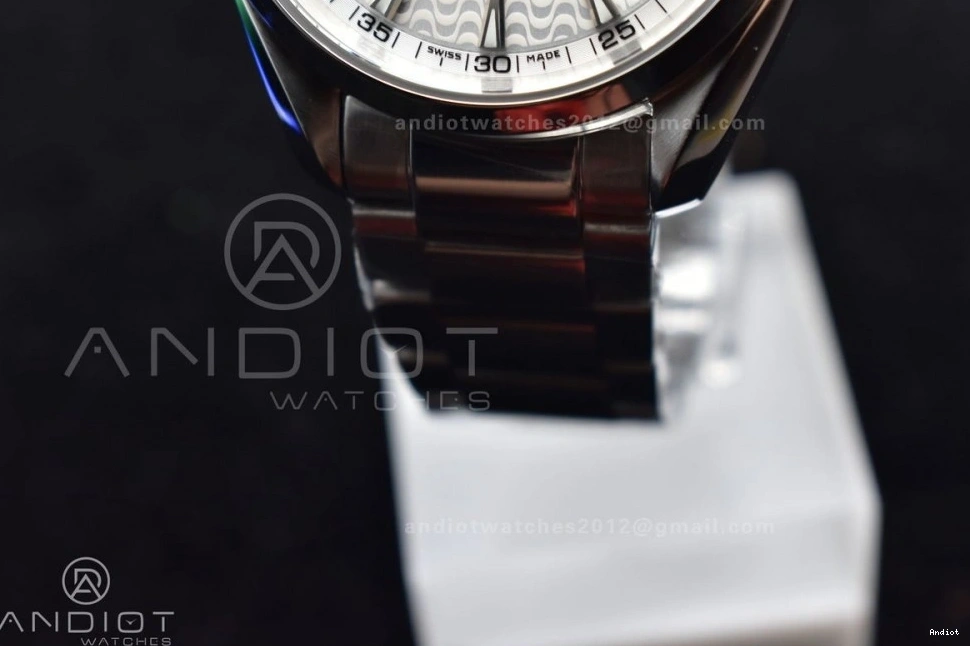 VSF White 1:1 Dial SS A8500 Aqua Waved Terra 150M Bracelet SS On Edition Best 0513